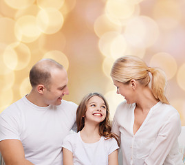 Image showing happy family at home