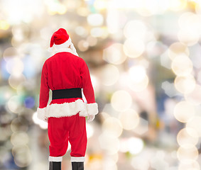 Image showing man in costume of santa claus