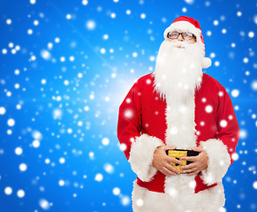 Image showing man in costume of santa claus