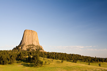 Image showing devils tower wyoming