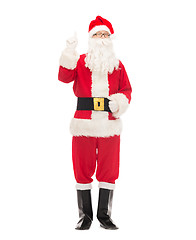 Image showing man in costume of santa claus