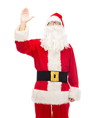 Image showing man in costume of santa claus