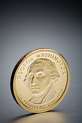 Image showing dollar coin George Washington