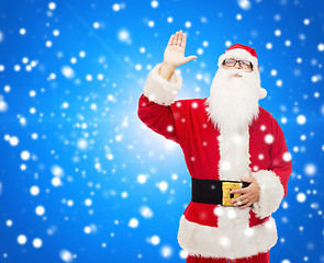 Image showing man in costume of santa claus