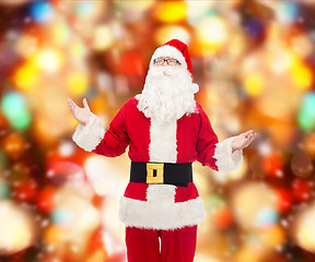 Image showing man in costume of santa claus