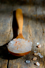 Image showing Pink salt