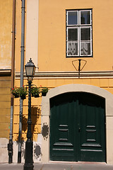 Image showing Budapest door and window