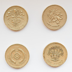 Image showing Pound coin