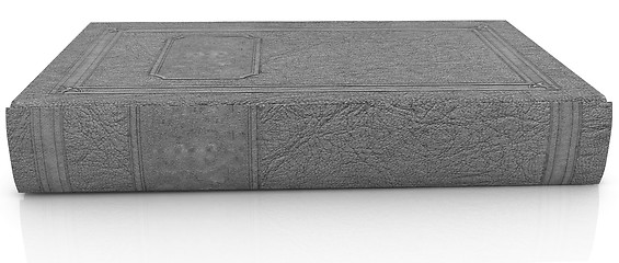 Image showing The leather book 