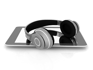 Image showing phone and headphones 