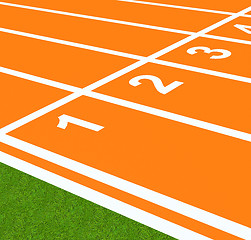 Image showing the running track