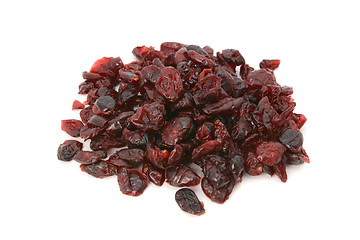 Image showing Dried cranberries