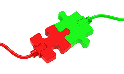Image showing the puzzle connection