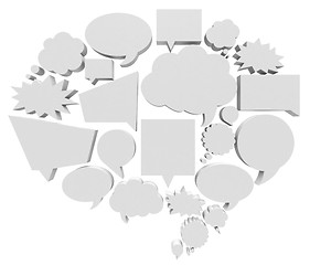 Image showing the speech bubbles