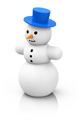 Image showing the snowman