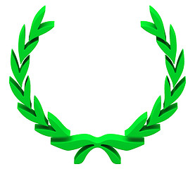 Image showing laurel wreath