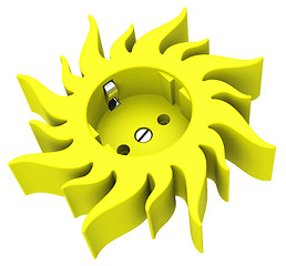 Image showing the sun socket