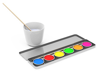 Image showing the paintbox