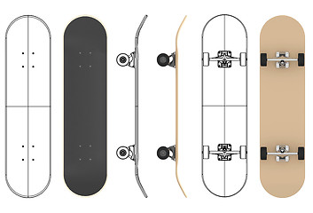 Image showing the skateboard
