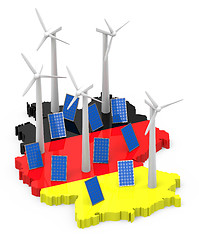 Image showing german energy transition