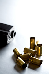 Image showing bullets with gun