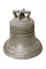 Image showing isolated old church bell