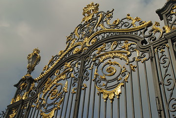 Image showing gilded entrance