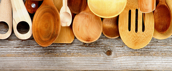 Image showing Wooden Spoons