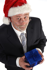 Image showing Businessman Christmas