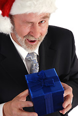 Image showing Businessman Christmas