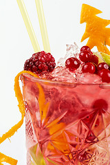 Image showing Berries cocktail