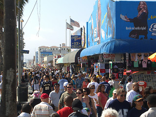 Image showing Venice Beach Shops