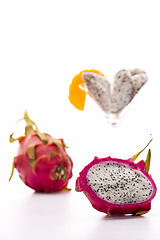 Image showing Dragonfruit for dessert
