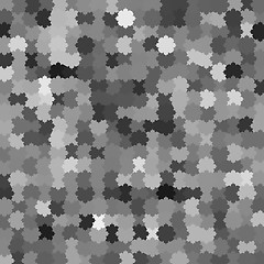 Image showing Many-colored puzzle pattern