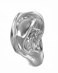 Image showing Ear metal