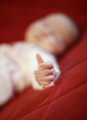 Image showing Sleeping baby