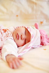 Image showing Sleeping baby