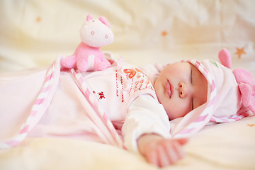 Image showing Sleeping baby