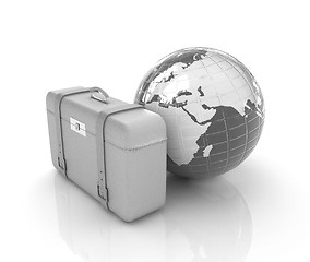 Image showing suitcase for travel 