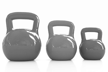 Image showing Colorful weights 