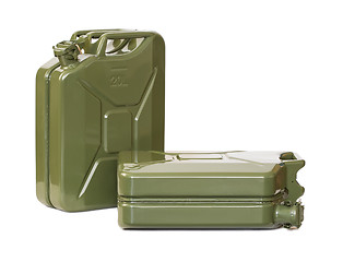 Image showing Two jerrycans