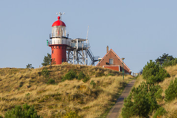 Image showing Red lighthouse