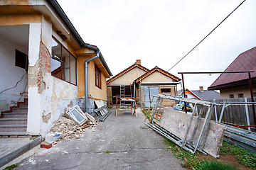 Image showing Construction or repair of the rural house