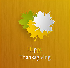 Image showing Happy Thanksgiving