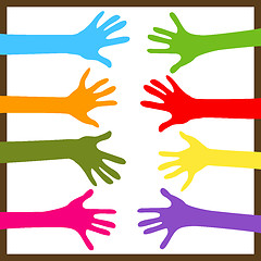 Image showing hands together