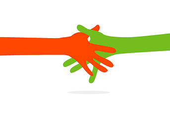 Image showing hands together