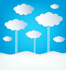 Image showing Abstract Design Clouds 