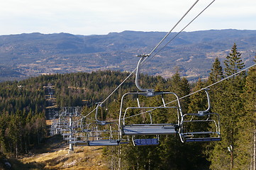 Image showing From Tryvann vinterpark in Oslo