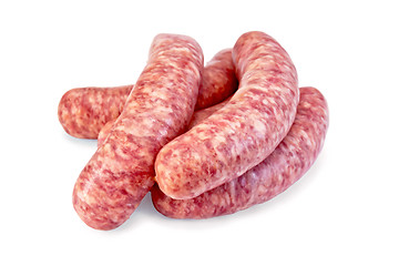 Image showing Sausages pork