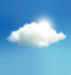 Image showing  Cloud, Sky And Sun